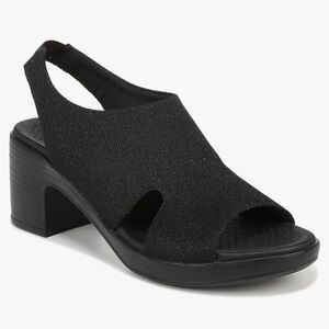 Bzees Black Slingback Heels
